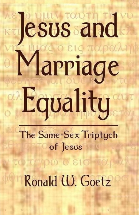 Jesus and Marriage Equality