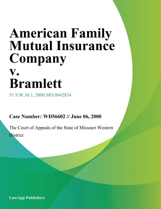 American Family Mutual Insurance Company v. Bramlett