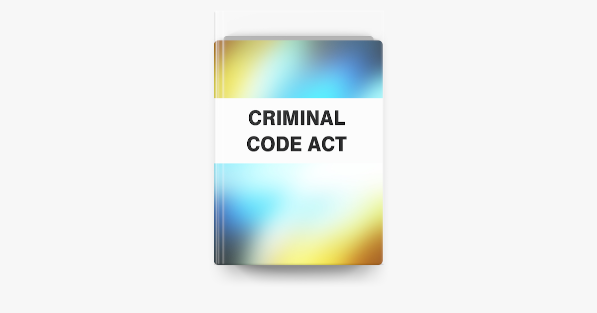 criminal-code-act-on-apple-books