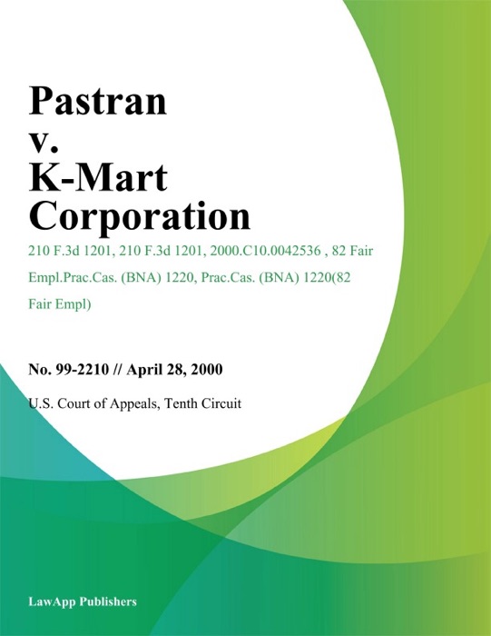 Pastran v. K-Mart Corporation