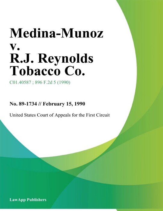 Medina-Munoz V. R.J. Reynolds Tobacco Co.