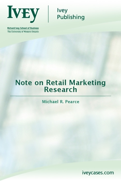 Note on Retail Marketing Research