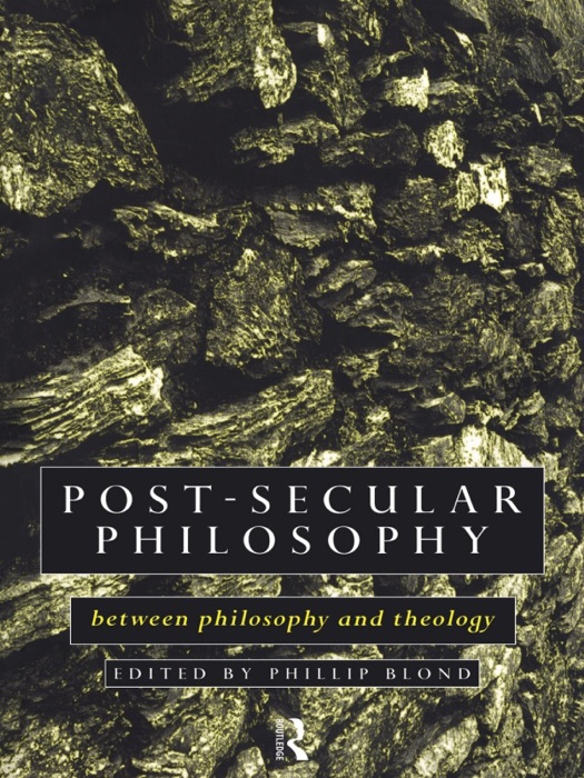 Post-Secular Philosophy