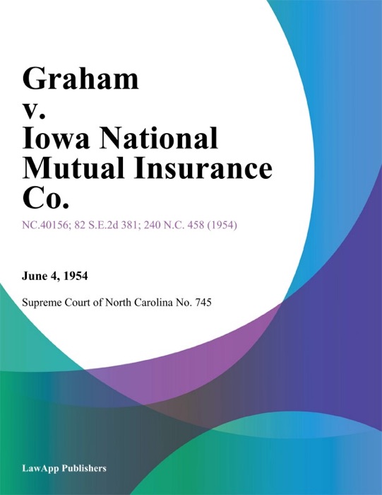 Graham v. Iowa National Mutual Insurance Co.