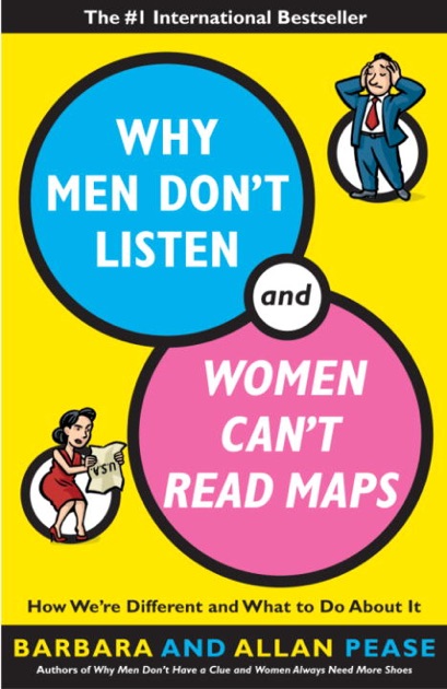 Why Men Dont Listen And Women Cant Read Maps By Allan Pease And Barbara 