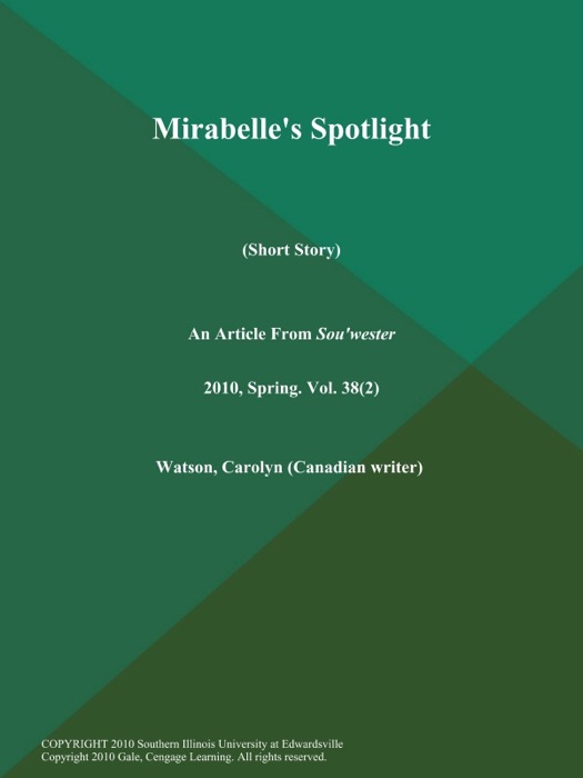 Mirabelle's Spotlight (Short Story)