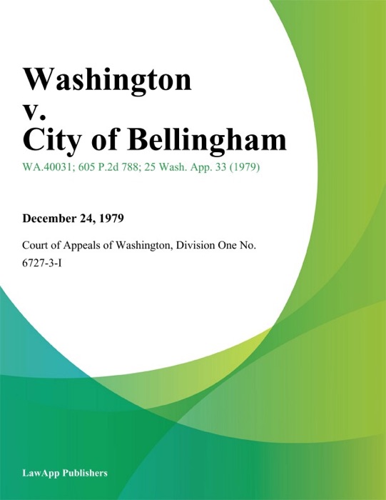 Washington v. City of Bellingham