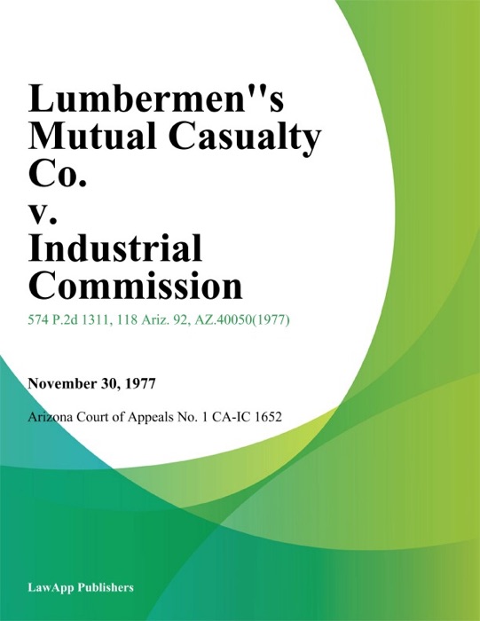 Lumbermens Mutual Casualty Co. v. Industrial Commission