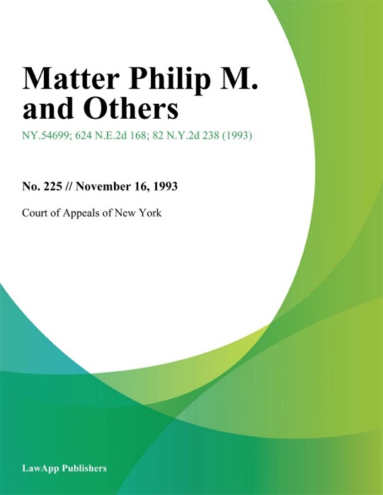 Matter Philip M. and Others