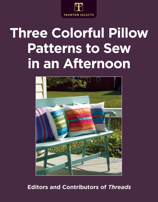 Three Colorful Pillow Patterns to Sew in an Afternoon