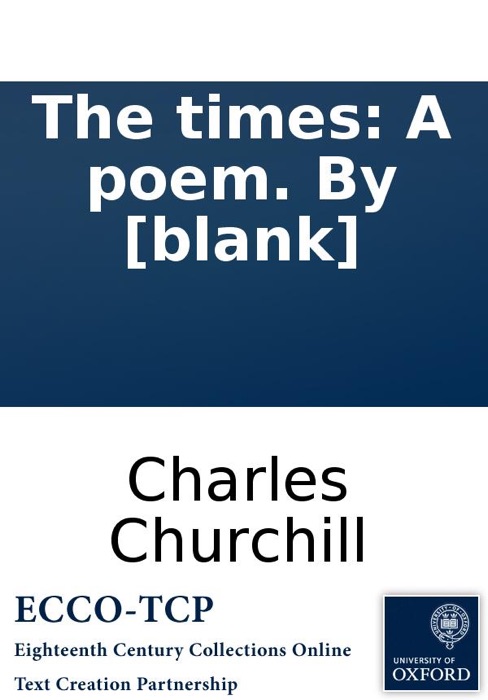 The times: A poem. By [blank]