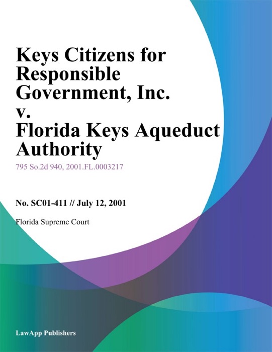 Keys Citizens For Responsible Government