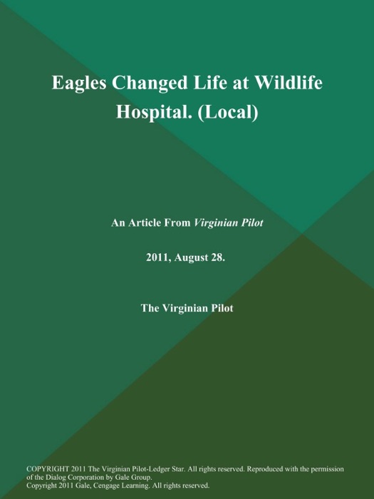 Eagles Changed Life at Wildlife Hospital (Local)