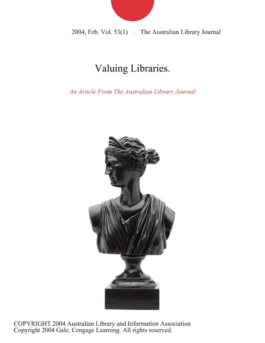 Valuing Libraries.