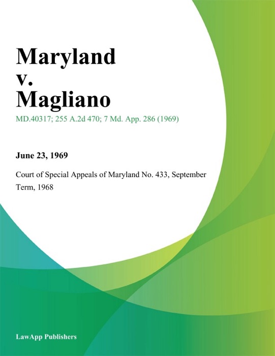 Maryland v. Magliano