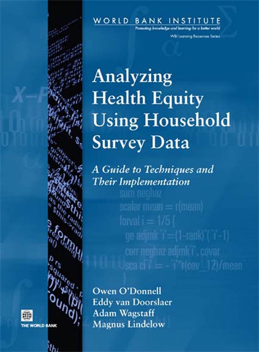 Analyzing Health Equity Using Household Survey Data