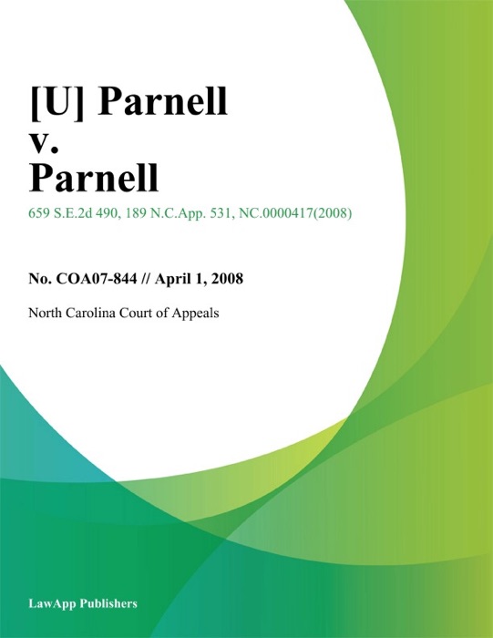 Parnell v. Parnell