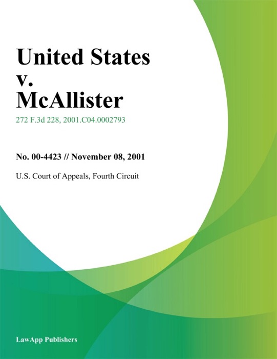 United States V. Mcallister