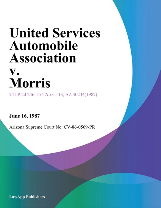 United Services Automobile Association V. Morris