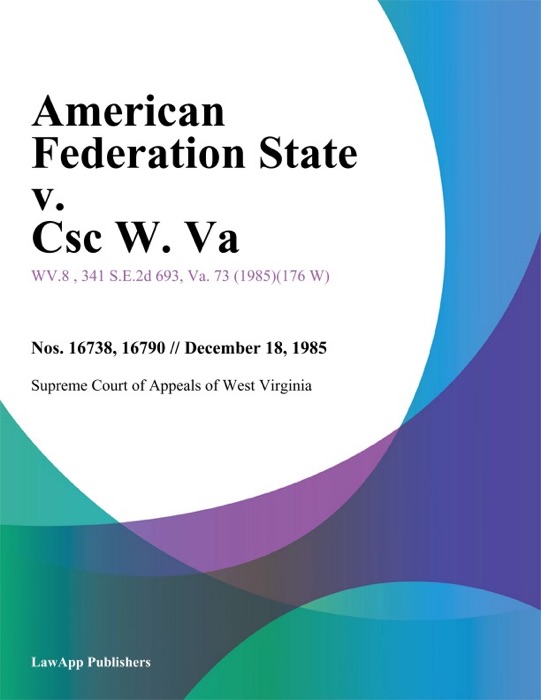 American Federation State v. Csc W. Va.
