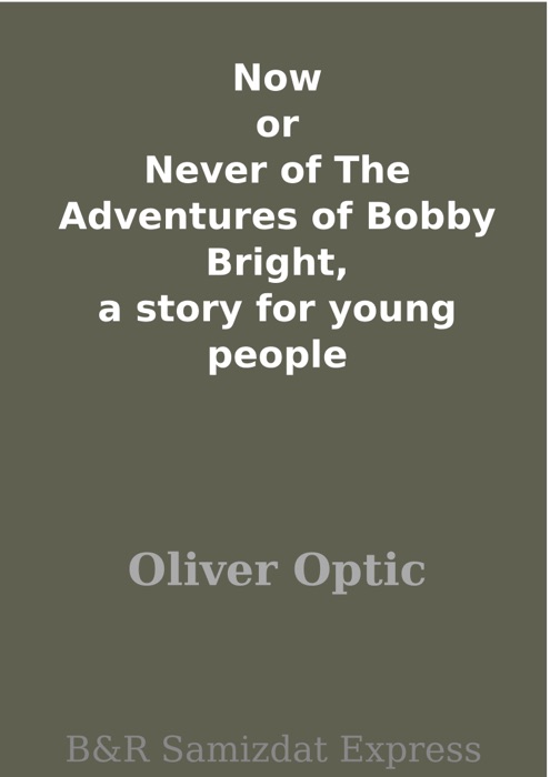 Now or Never of The Adventures of Bobby Bright, a story for young people