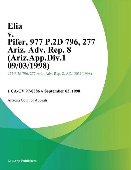 Elia V. Pifer