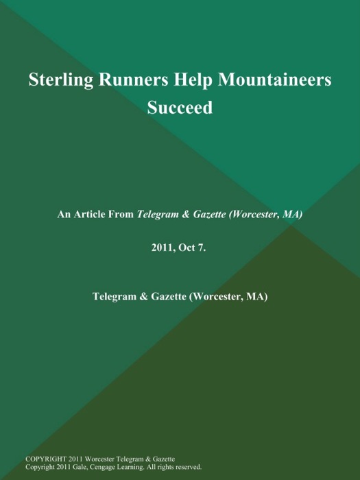 Sterling Runners Help Mountaineers Succeed