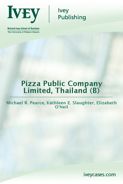 Pizza Public Company Limited, Thailand (B)