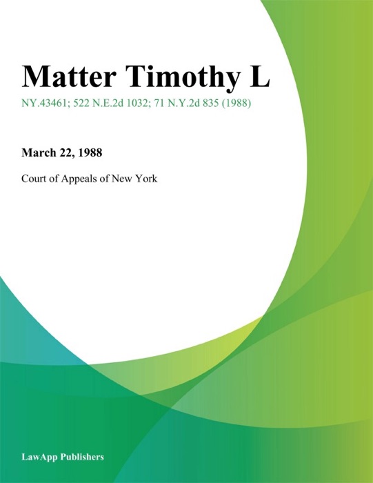 Matter Timothy L