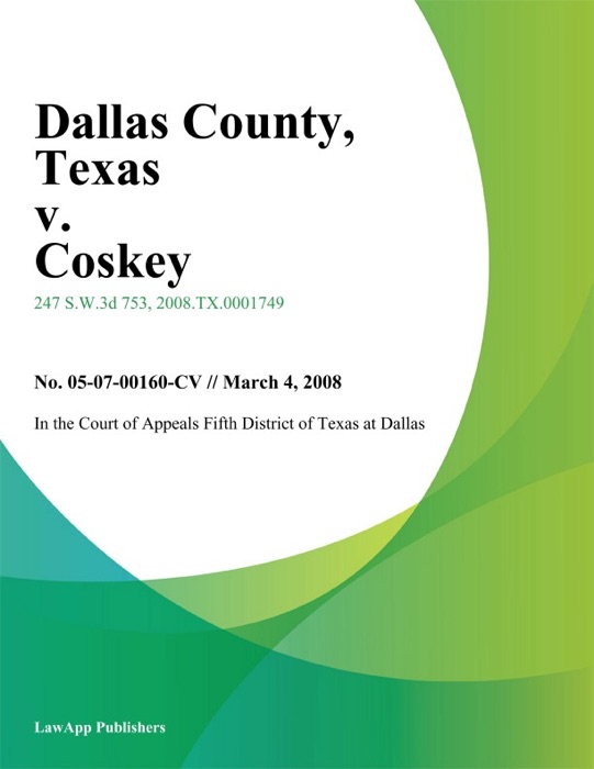 Dallas County, Texas, v. Coskey