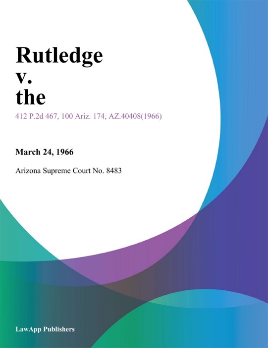 Rutledge V. The