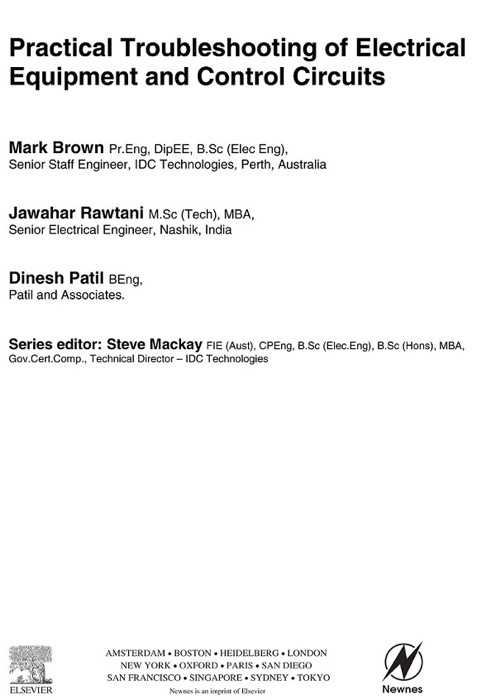 Practical Troubleshooting of Electrical Equipment and Control Circuits