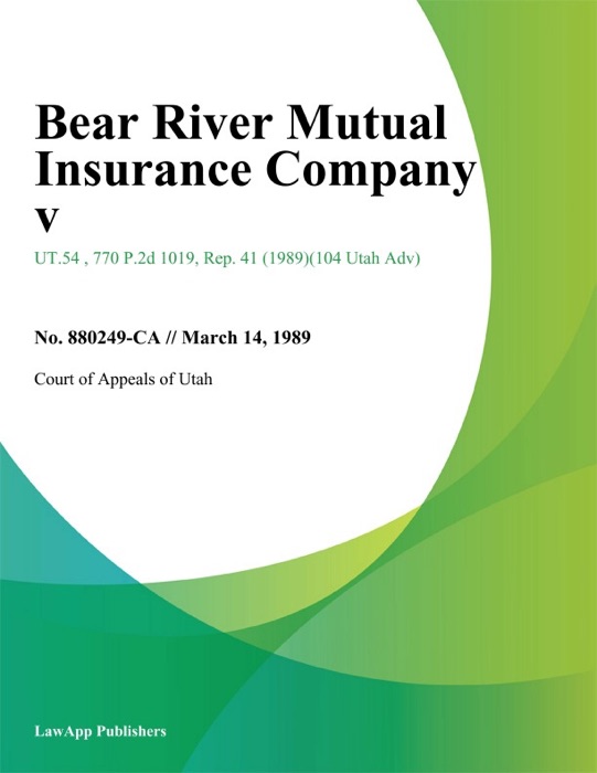 Bear River Mutual Insurance Company V.