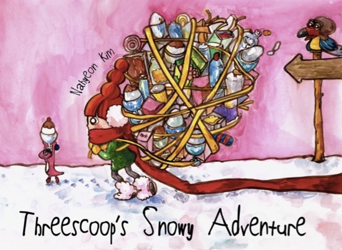 Threescoop's Snowy Adventure