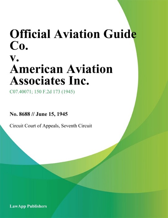 Official Aviation Guide Co. v. American Aviation Associates Inc.