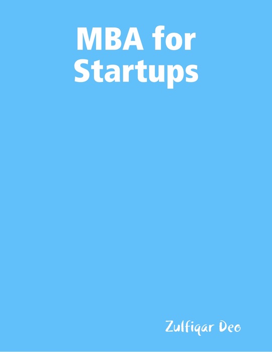 MBA for Startups