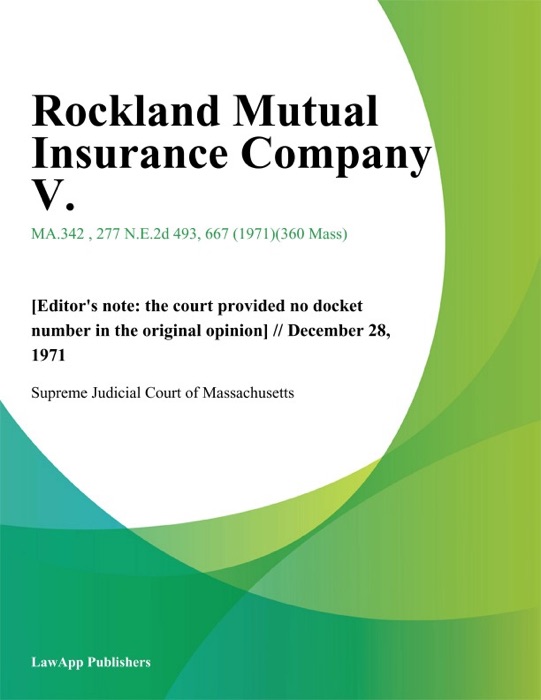 Rockland Mutual Insurance Company V.
