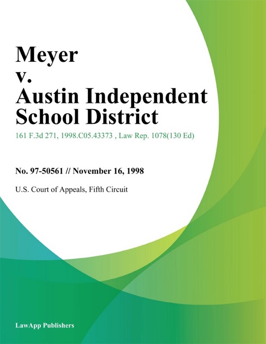 Meyer v. Austin Independent School District