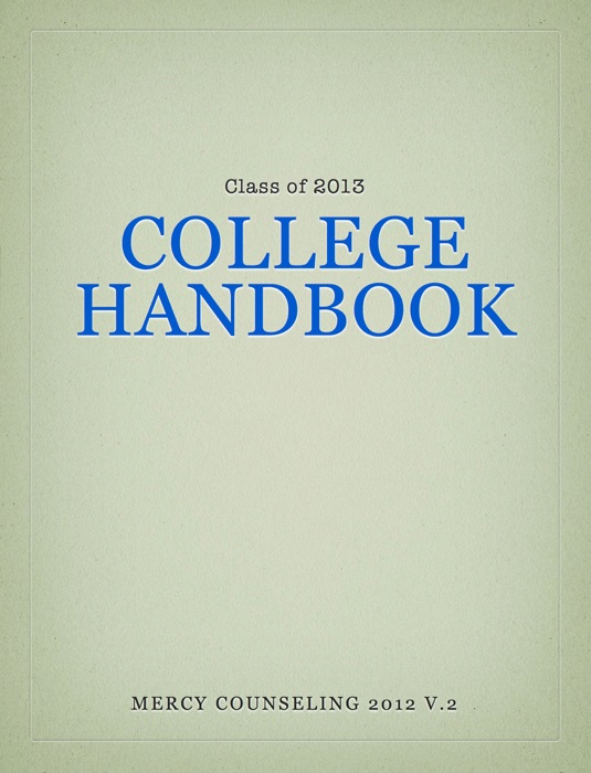 Mercy College Handbook