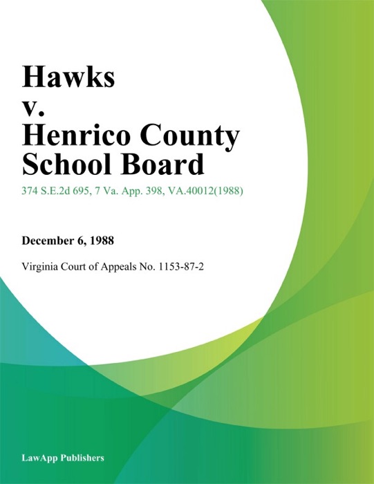 Hawks v. Henrico County School Board