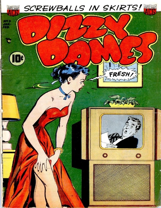 Dizzy Dames Number 3 Humor Comic Book