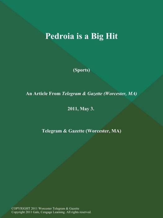 Pedroia is a Big Hit (Sports)