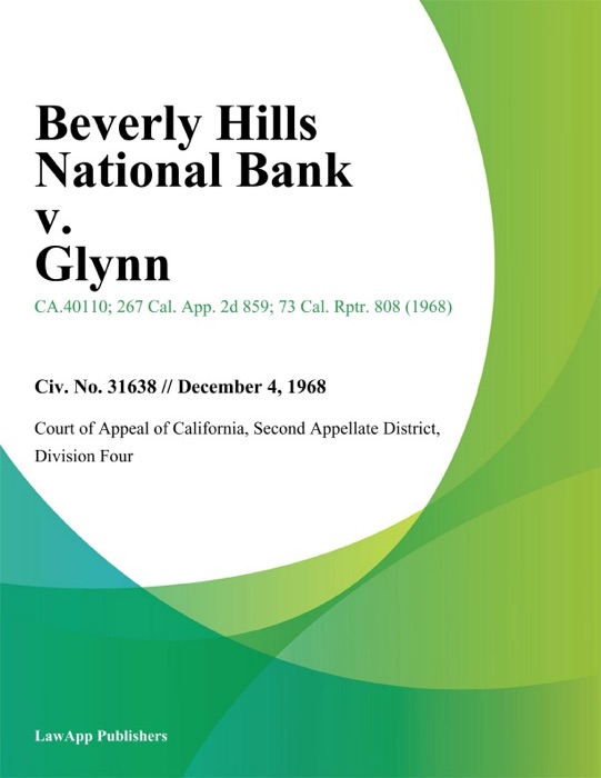Beverly Hills National Bank v. Glynn