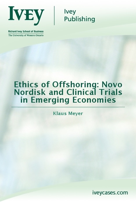 Ethics of Offshoring: Novo Nordisk and Clinical Trials in Emerging Economies