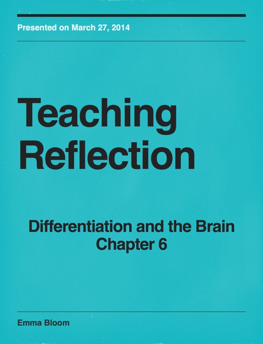Teaching Reflection 310