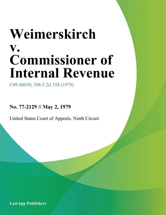 Weimerskirch v. Commissioner of Internal Revenue