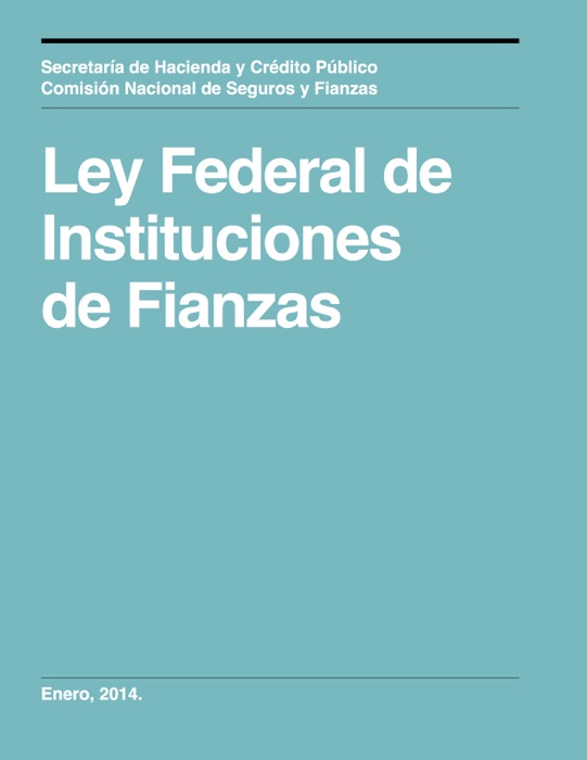 Ley federal de instituciones de fianzas