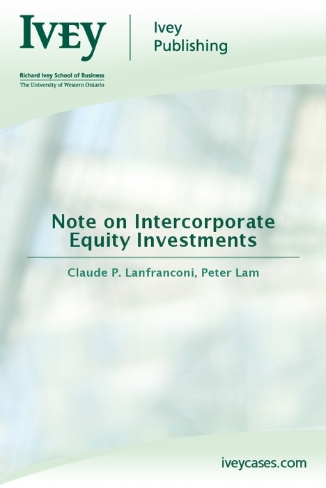Note on Intercorporate Equity Investments