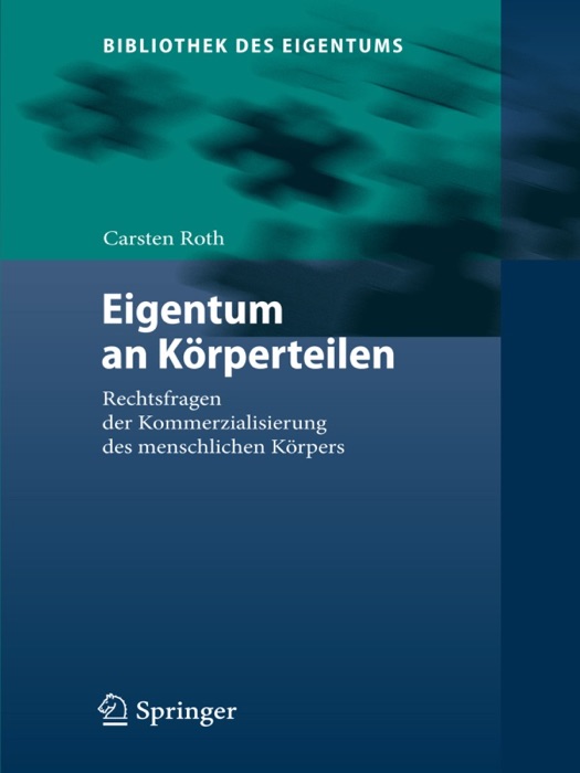 Eigentum an Körperteilen