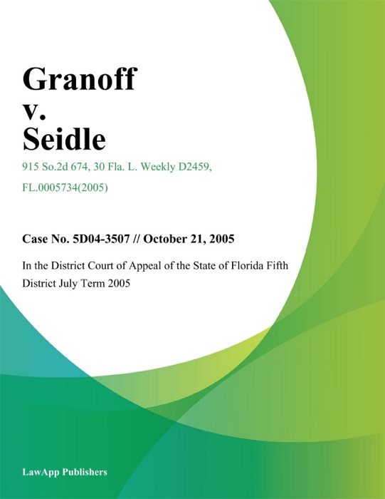 Granoff v. Seidle